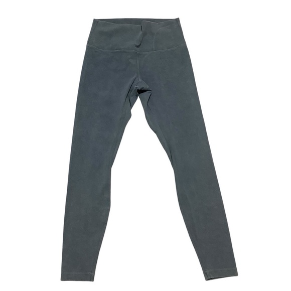 Lululemon Wunder Under High-Rise Tight 28” Luxtreme Washed Moon Blue Size 8 - Picture 3 of 14